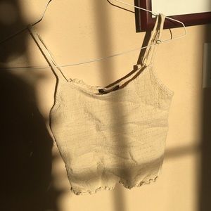 yellow brandy tank top